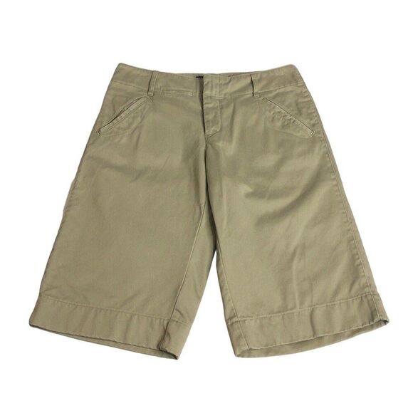 Ralph Lauren Pants - Vintage Ralph‎ Lauren Shorts Womens 4 Brown Bermuda Mid Rise Button Fly Safari